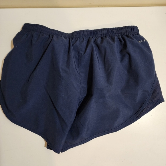NIKE Dri Fit  Women's Navy blue running Short size M - Picture 10 of 11